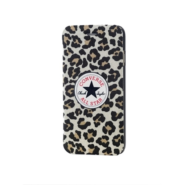 Converse Case Canvas iPhone 6/7/8/SE Leopard Flerfärgad