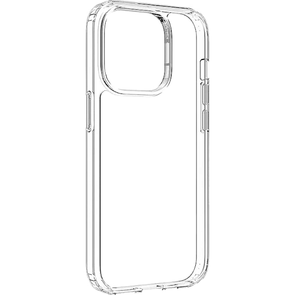 Wave Premium Case silikonfodral, iPhone 15 Pro Max, genomskinlig Transparent