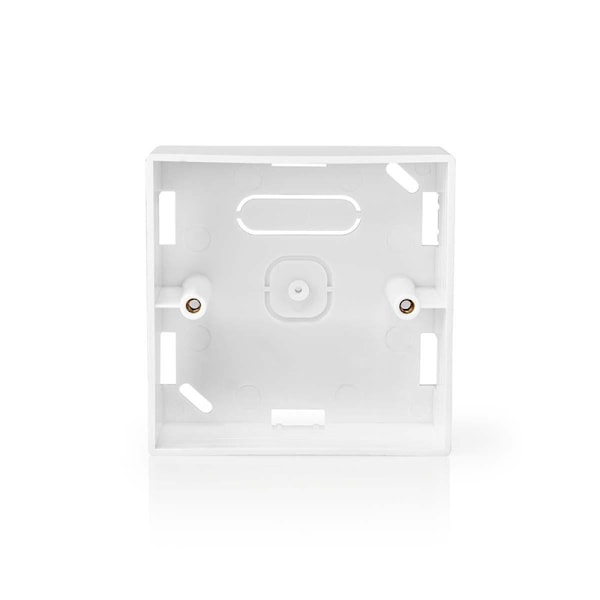 Nedis Baksida Box | Tillbehör till: WIFIWC10WT / WIFIWS10WT / WIFIWS20WT | Ytmonterad | Vit