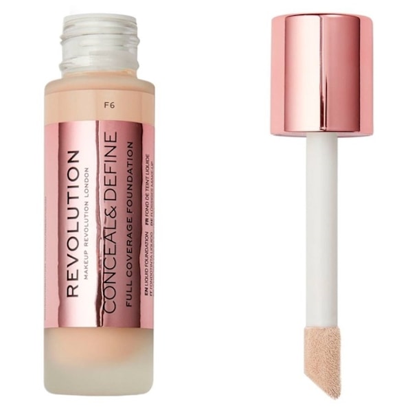 Makeup Revolution Conceal & Define Foundation F6