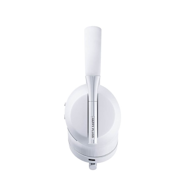 Happy Plugs Play Hörlur Over-Ear 85dB Trådlös Vit Vit