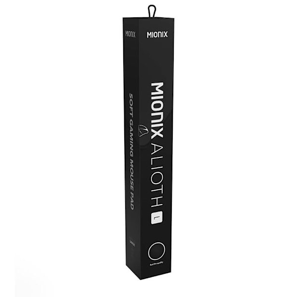Mionix Musemåtte Sort Large 46x40 cm