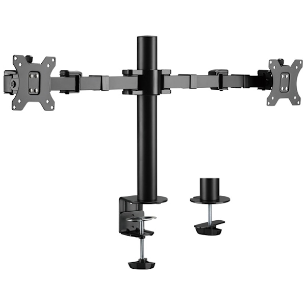 LogiLink Monitorarm dubbel 17-32" 380mm