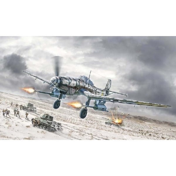 ITALERI 1:72 Junker Ju-87G-2 Kanonenvogel