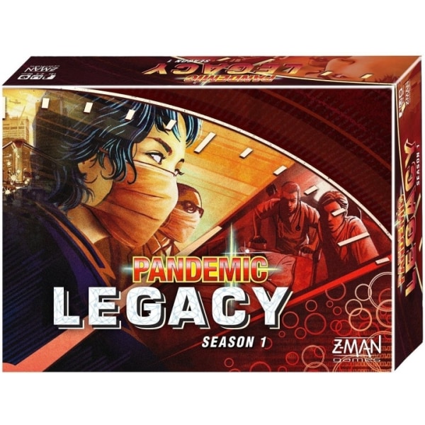 Pandemic: Legacy sæson 1 brætspil, rød
