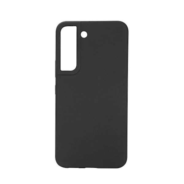 Essentials Samsung Galaxy S21 FE silicone back cover, Black Svart