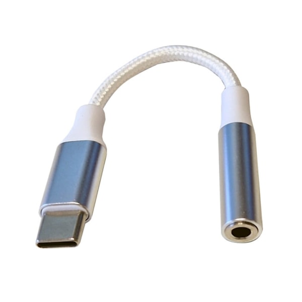 GEAR Adapter Audio USB-C til 3,5 mm Stereo White