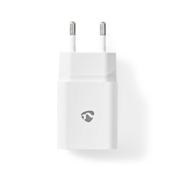 Nedis Väggladdare | 12 W | Snabbladdnings funktion | 1x 2.4 A A | Antal utgångar: 1 | USB-A | Utan kabel | Single Voltage Output | Vit