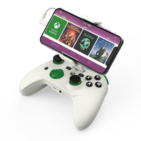 RIOTPWR iOS Xbox Pro Molnbaserad Spelkontroll Vit