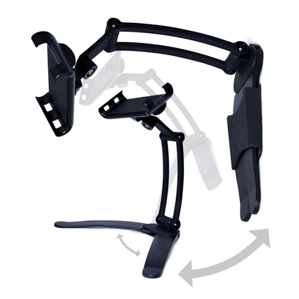 Desire2 Tablet Stander 2-1 Bordstander og Væghængt Sort Sort