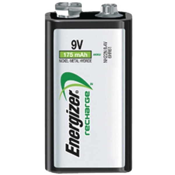 Energizer Ladattava Ni-MH-Akku E | 8.4 V DC | 175 mAh | Esiladattu | 1 - Läpipainopakkaus | 6HR61 | Hopea