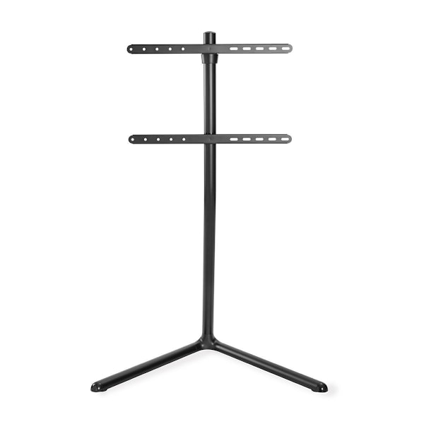 Nedis Golvstativ | 49 - 70 " | Maximal skärmvikt som stöds: 40 kg | V-shape Design | Anti-tip rem | Snäpplås | Aluminium / Stål | Svart