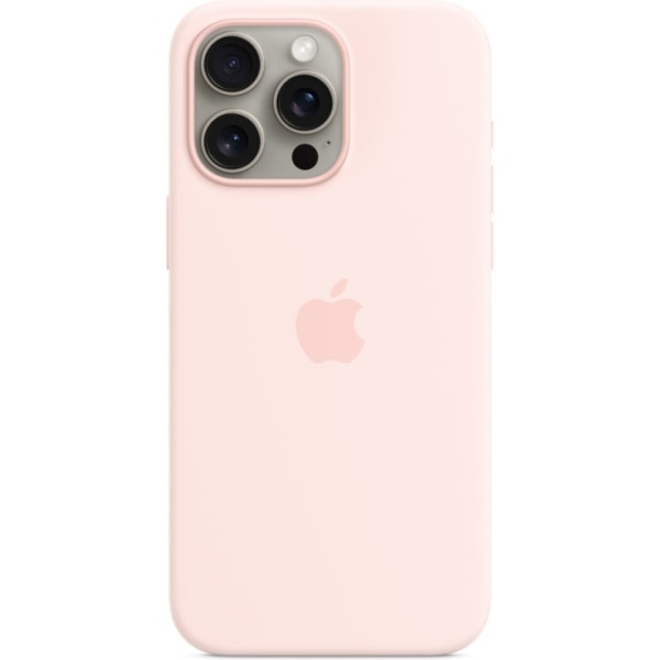 Apple iPhone 15 Pro Max silikonetui med MagSafe, pink Rosa