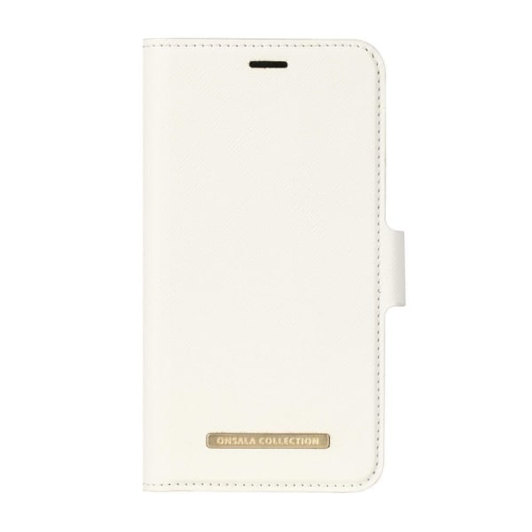 Onsala COLLECTION Wallet Saffiano White iPhone X/XS Vit