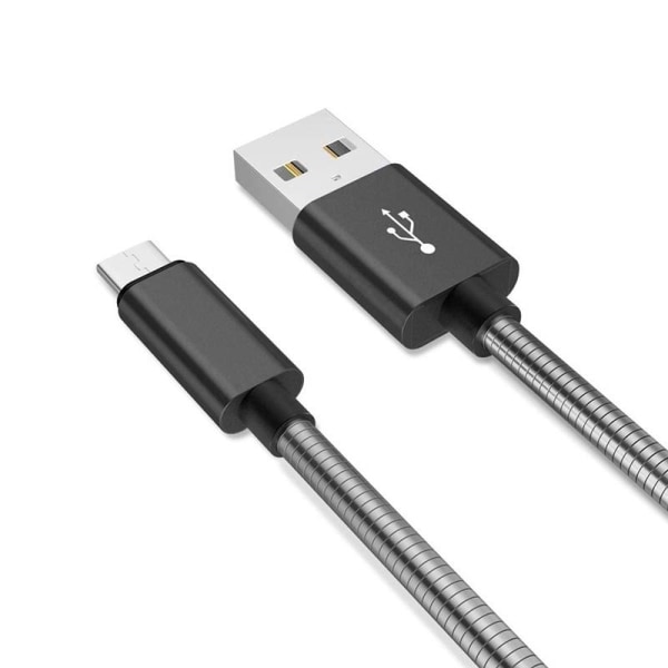 NORDIQZENZ Micro-USB-kaapeli metallikuorilla, 1m