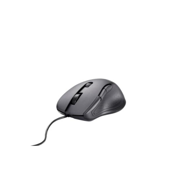 Deltaco Silent Wired Office mouse 5 buttons, 600-1200 DPI, black