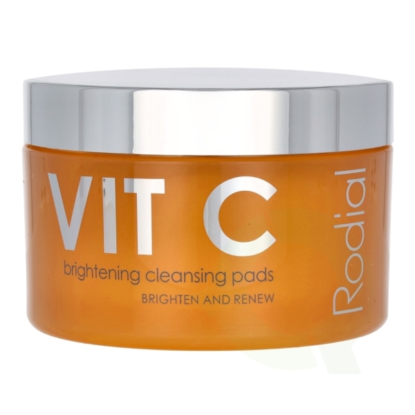 Rodial Vit C Brightening Cleansing Pads 50 Piece 50 Pads, Brighten And Renew