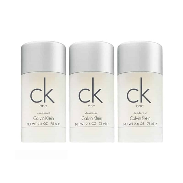 3-pack Calvin Klein CK One Deostick 75ml