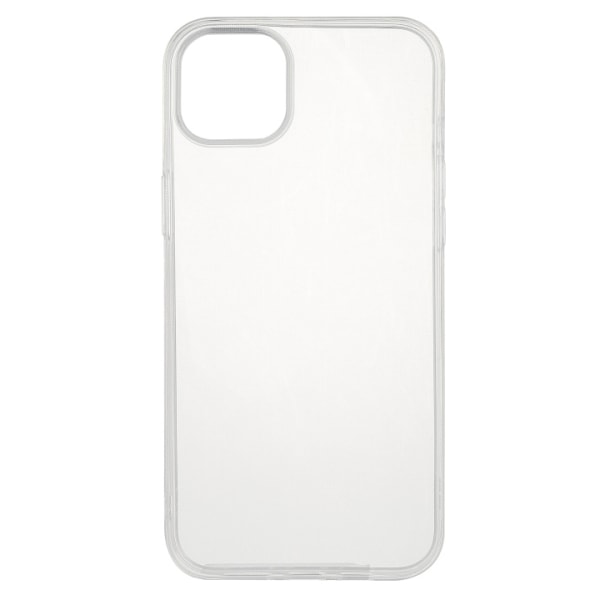 Essentials iPhone 14 Plus genbrugt TPU cover, gennemsigtig Transparent