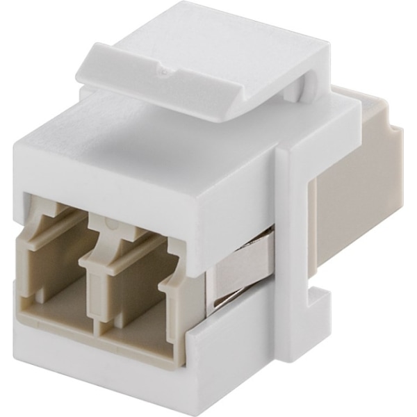 Goobay Keystone-modul til lysledere 17,2 mm bredde, 2x LC-Duplex hunstik