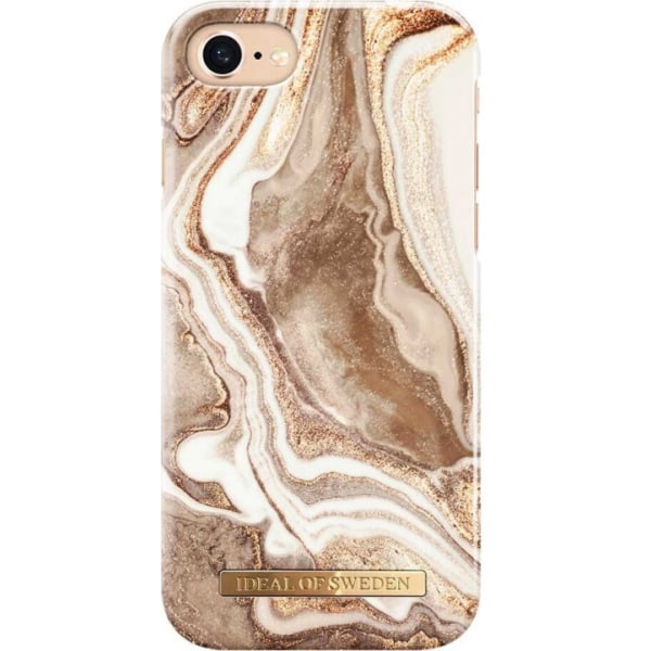 iDeal of Sweden Golden Sand Marble iPhone SE/8/7/6/6S Beige