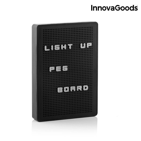 InnovaGoods Light-Up Peg Board