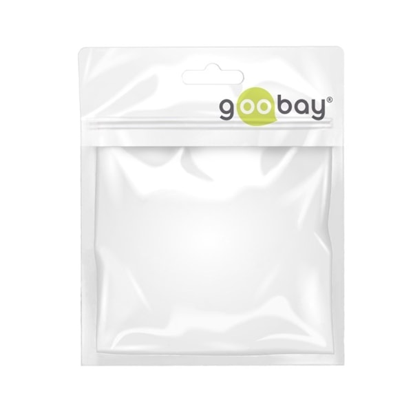 Goobay SAT-antennekabel (135 dB), 4x afskærmet guldbelagt, F-stik 90° > F-stik 90°, 1 m