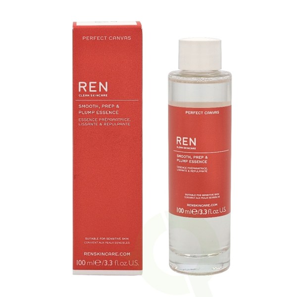 REN Smooth, Prep & Plump Essence 100 ml Sensitive Skin
