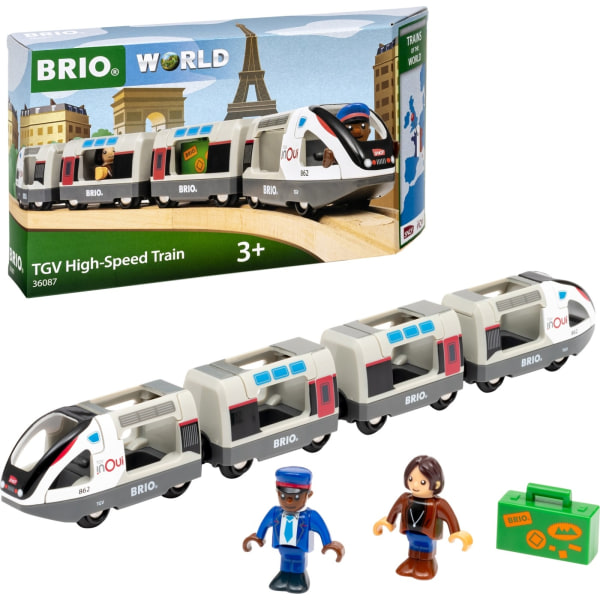 BRIO World 36087 - Trains of the World TGV höghastighetståg