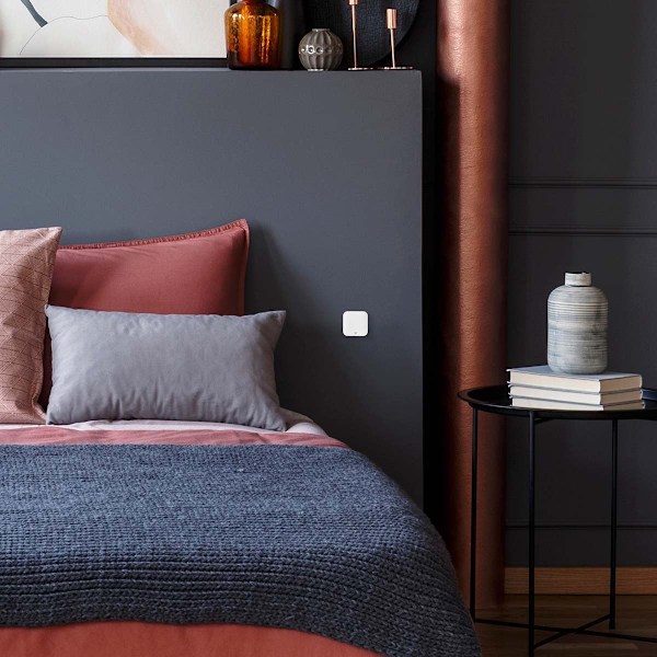 Nedis SmartLife Seinäkytkin | Zigbee 3.0 | Seinäkiinnitys | Android™ / IOS | Muovi | Valkoinen
