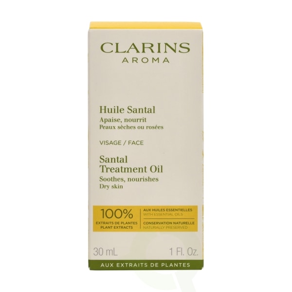 Clarins Santal Face Treatment Oil 30 ml Dry Skin