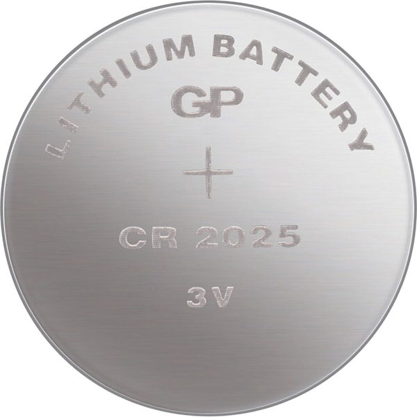 GP Knapcelle Lithium CR2025, 4-pak