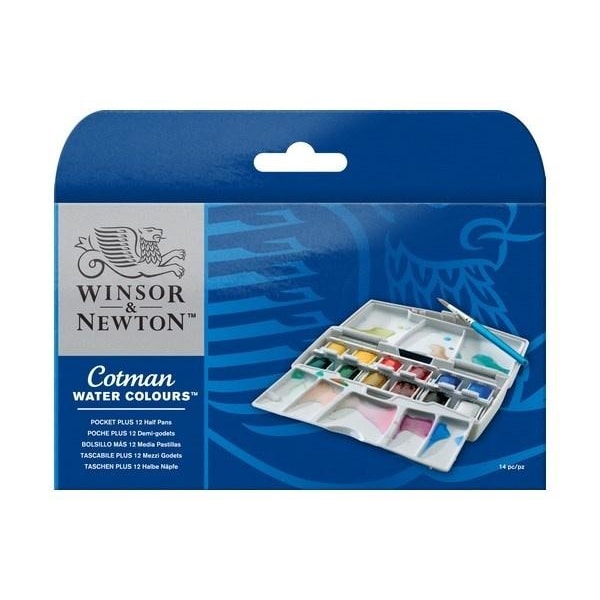 WINSOR Cotman watercolour pocket box plus