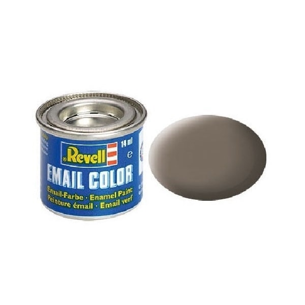 Revell Enamel 14 ml. earth brown mat Brun