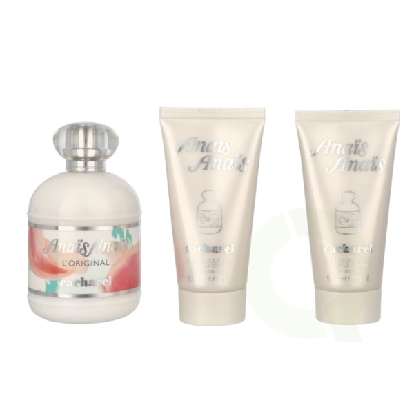 Cacharel Anais Anais L'Original Giftset 200 ml Edt Spray 100ml/2x Body Lotion 50ml