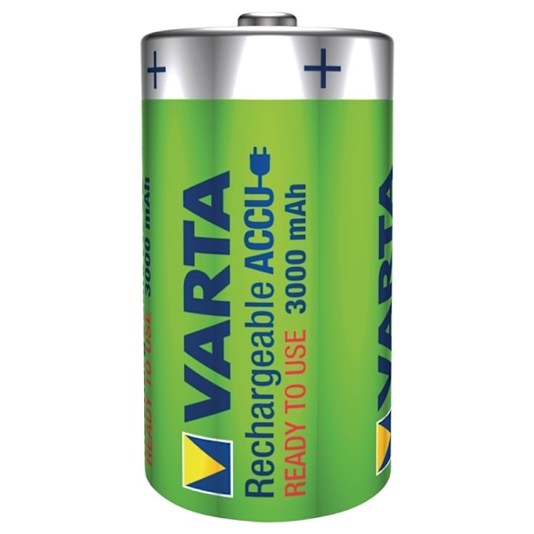 Varta Batteri NiMH D/LR20 1.2 V 3000 mAh R2U 2-pack