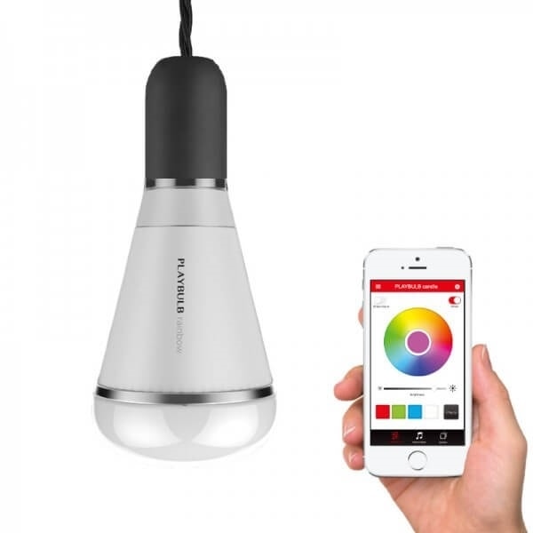 MiPow Playbulb Rainbow Vit RGB BT 600lumen 10W E27