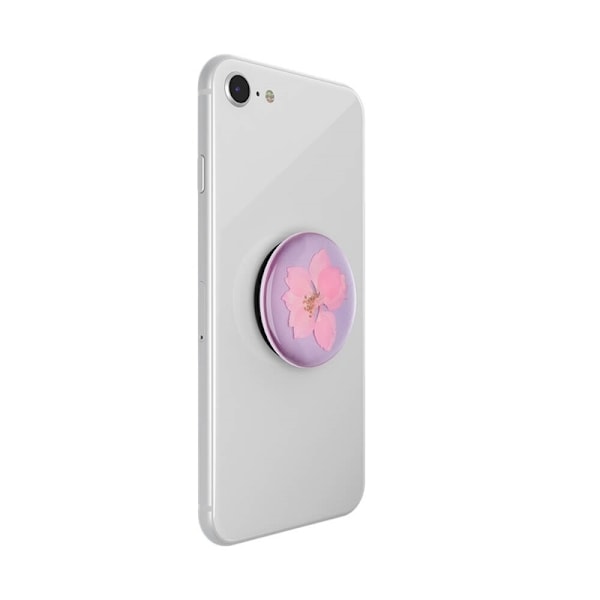 PopSockets Pressed Flower Delphinium Avtagbart Grip med Ställfunktion Premium