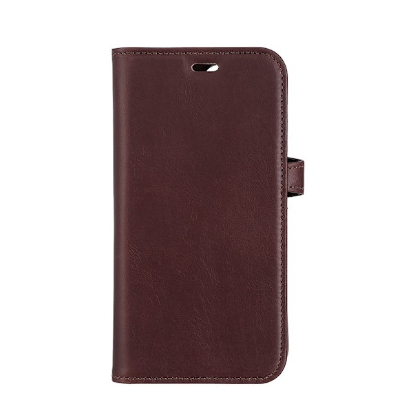 Buffalo 2in1 Wallet Leather 3 card iPhone 13/14/15 Brown Brun