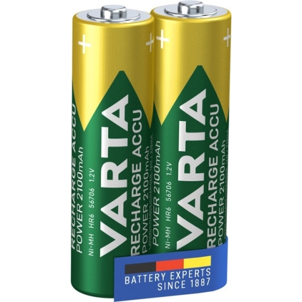 Varta AA (Mignon)/HR6 (56706) genopladeligt batteri - 2100 mAh,
