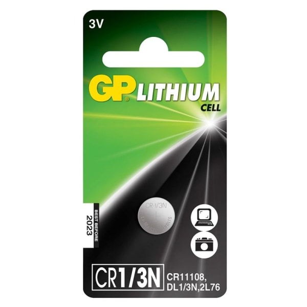 GP CR1/3N 3V Lithium 1-pack