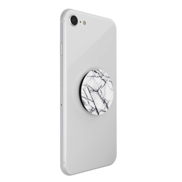 Popsockets Dove White Marble Avtagbart Grip Med Ställfunktion