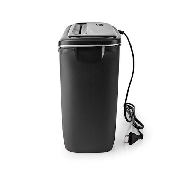Nedis makulator | 6x A4 sider | 12 l | Sikkerheds standard: DIN 4 | 300 W | Sort
