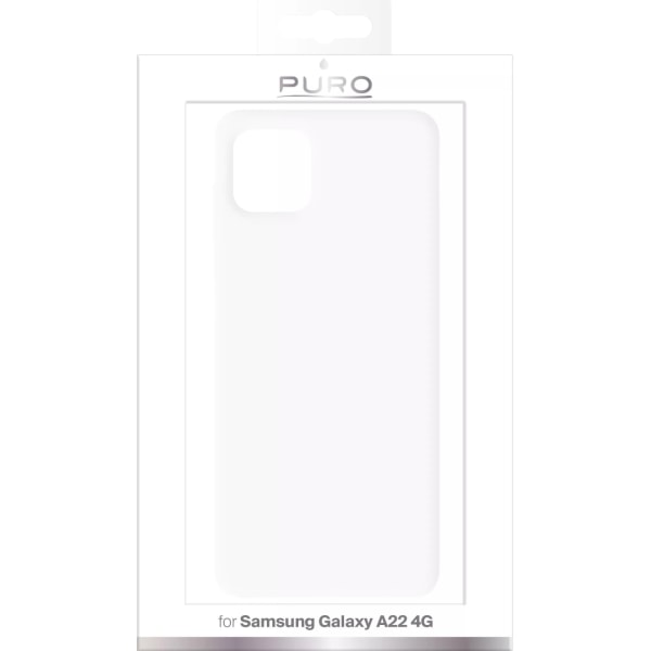 Puro Samsung Galaxy A22 4G 6,4" Cover TPU 0,3 NUDE Transp Transparent