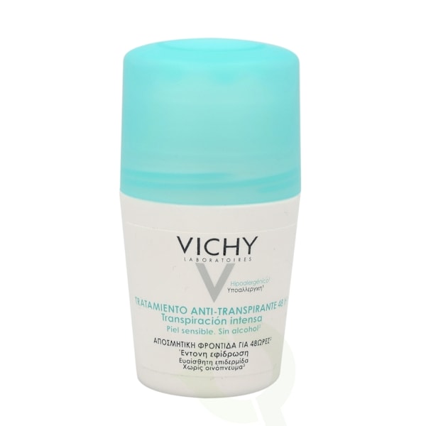 Vichy 48Hr Anti-Perspirant Roll-On 50 ml Sensitive Skin - Alcohol Free