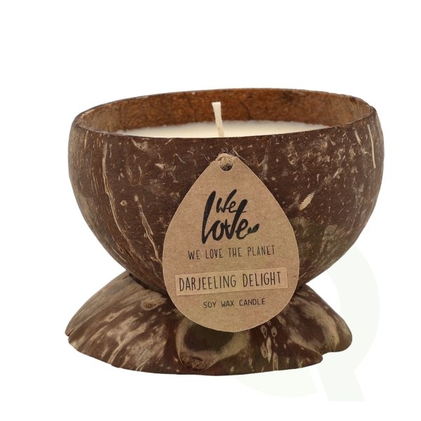 We Love The Planet Coconut Soywax Candle 200 gr Darjeeling Delig