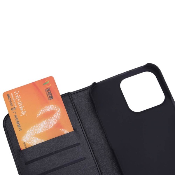 RADICOVER Strålingsbeskyttende Wallet PU iPhone 13 Pro Flipcover Svart