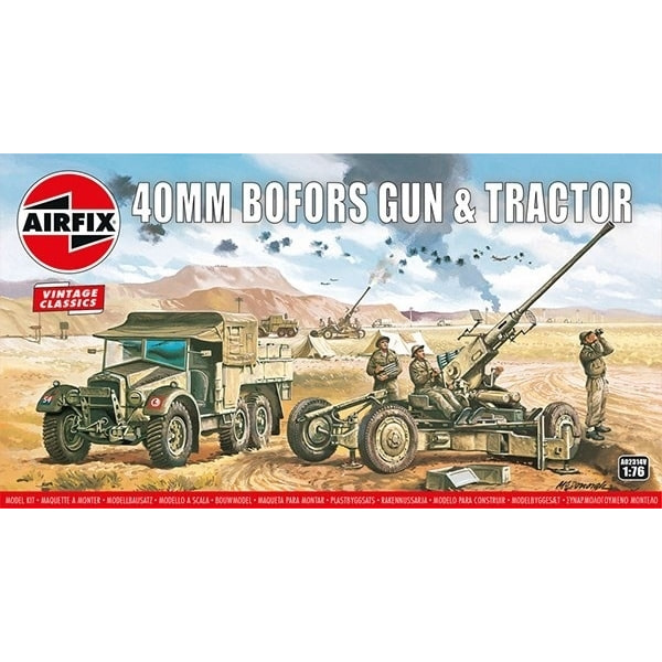Airfix Bofors Gun & Tractor