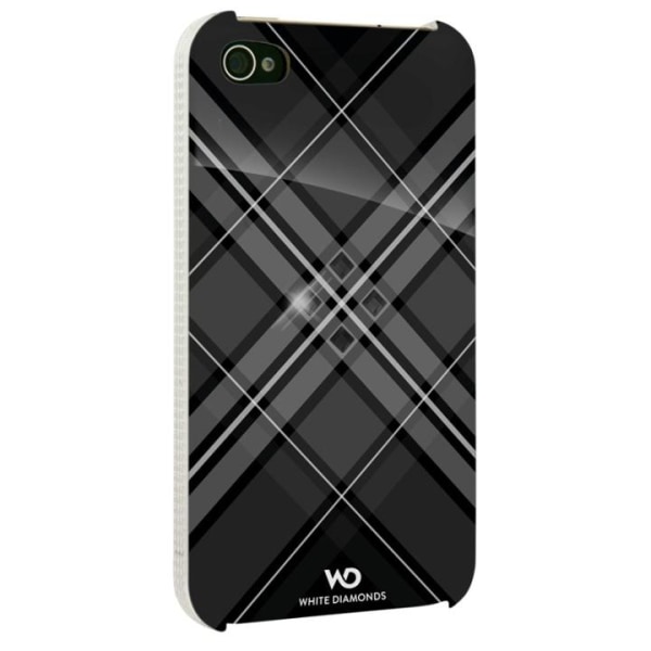 White Diamonds WHITE-DIAMONDS Grid Black Cover to iPhone 4 4s Svart