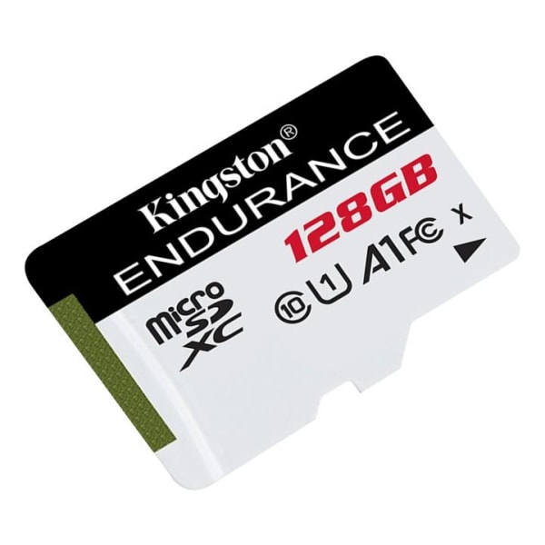 Kingston 128GB microSDXC-kort Endurance, 95R/45W C10 A1 UHS-I